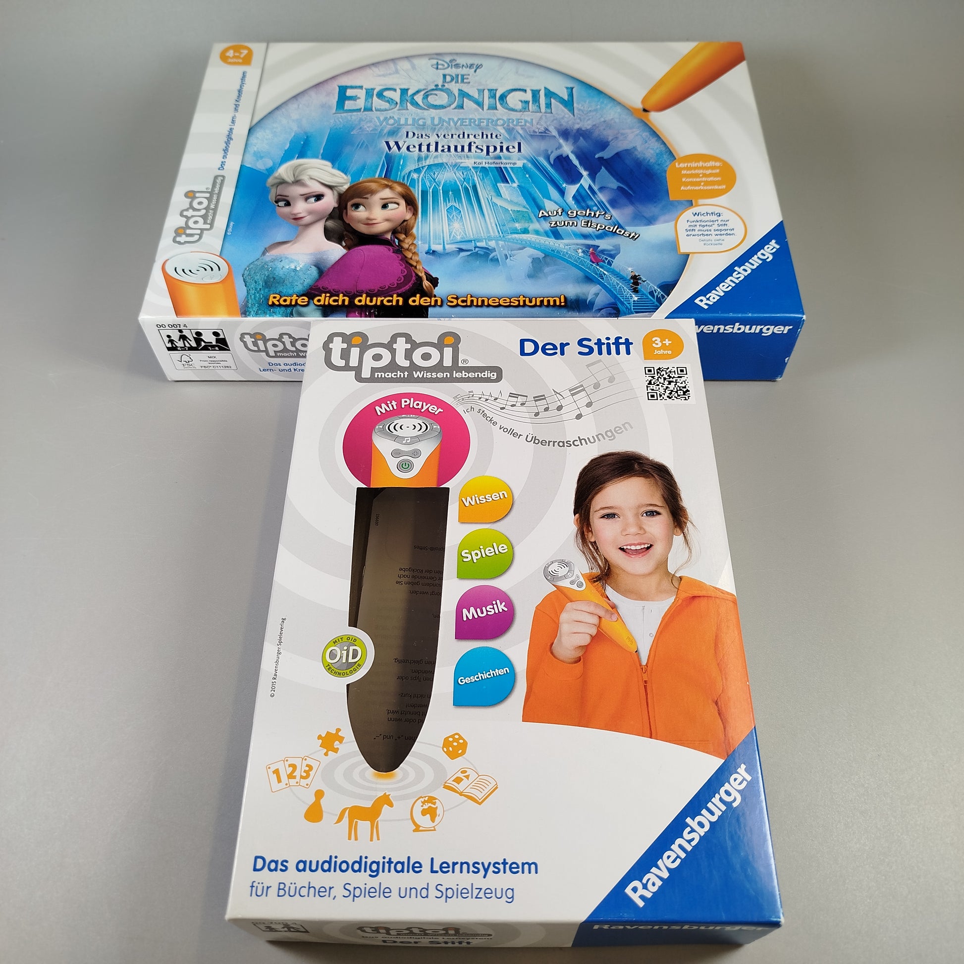 Ravensburger Tiptoi Stift & Disney Frozen Brettspiel-Set.