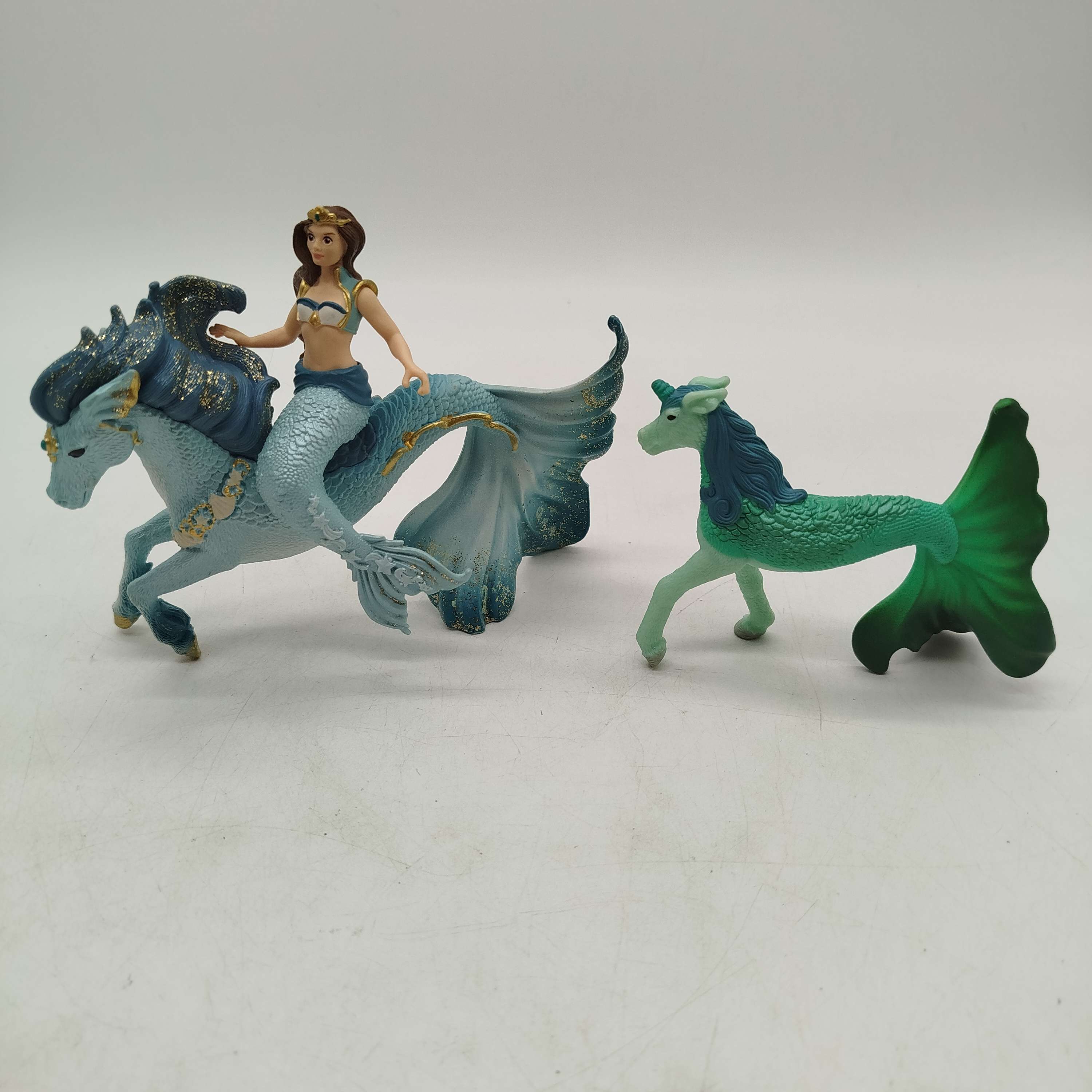 Schleich Bundle Fantasy von 3 Meerjungfrau & Pferde ab 6 7 8 Jahre | ✅ geprüft 