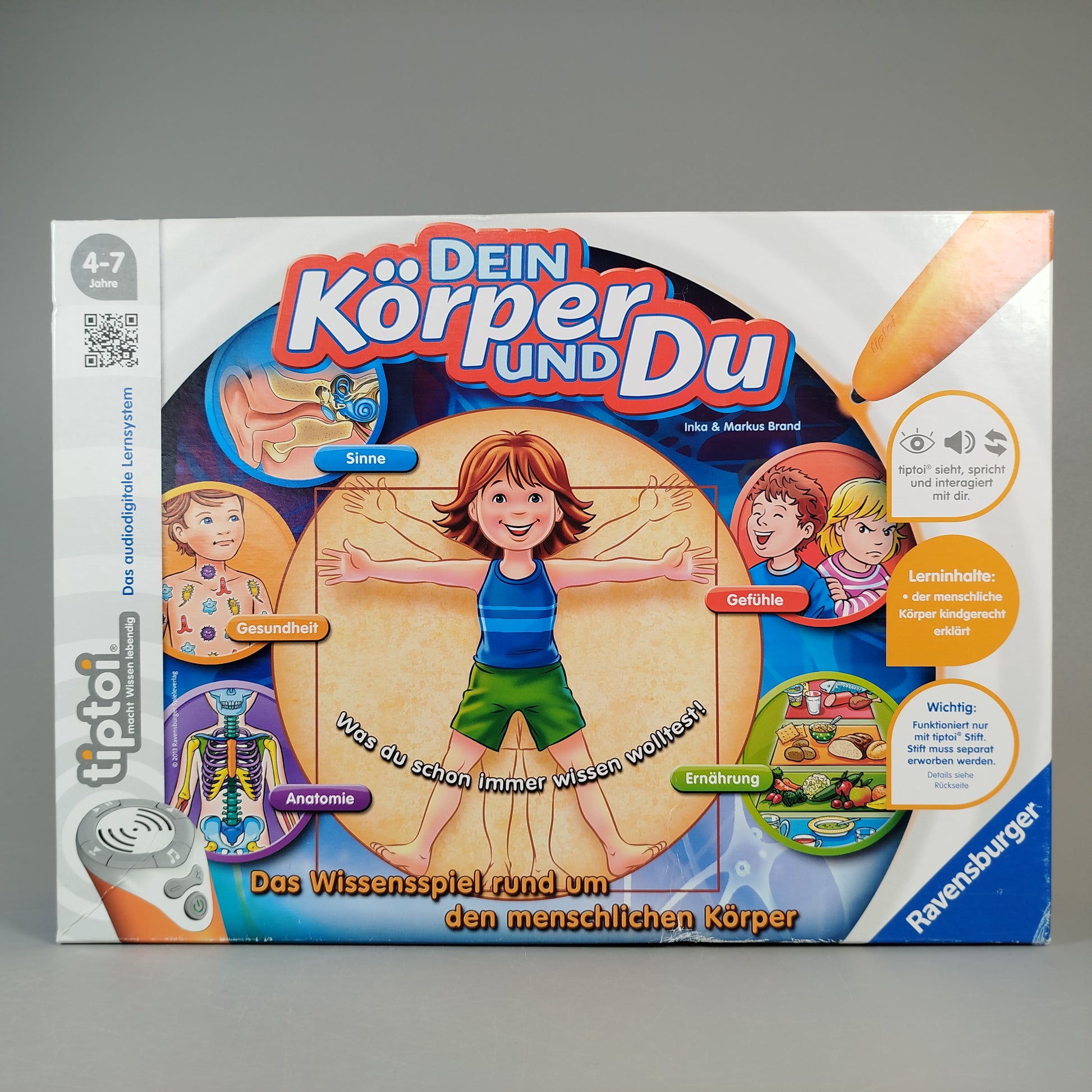 Ravensburger TipToi Lernspiel Dein Körper und Du