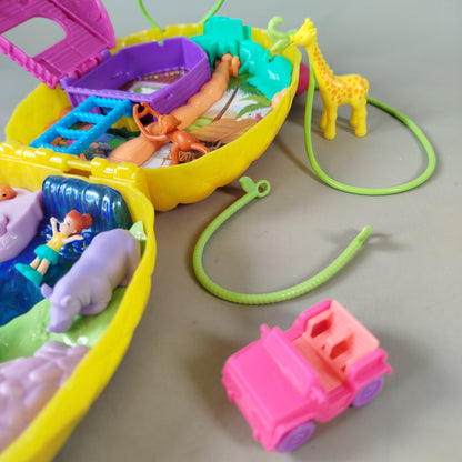 Polly Pocket Kompakt-Spielsets – Dschungel & Abenteuer, Set von 2