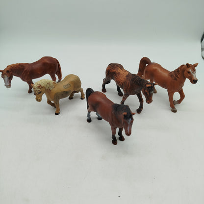 Schleich Bundle Pferde 🐴🌟 5x Figuren, gebraucht, ab 3 4 5 Jahre | ✅ geprüft 