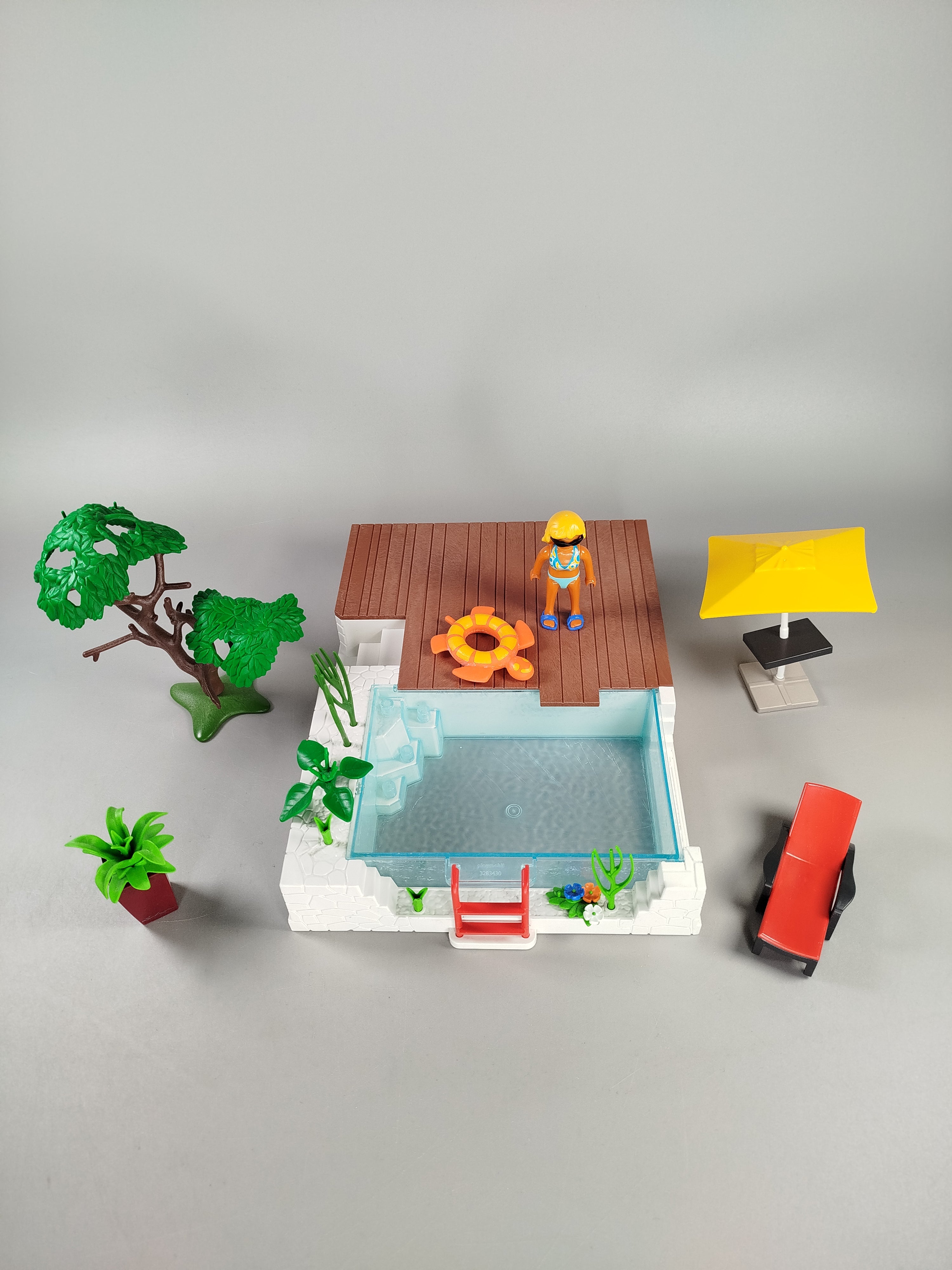 Playmobil Freizeit Set – Pool, Figur & Zubehör, gut erhalten