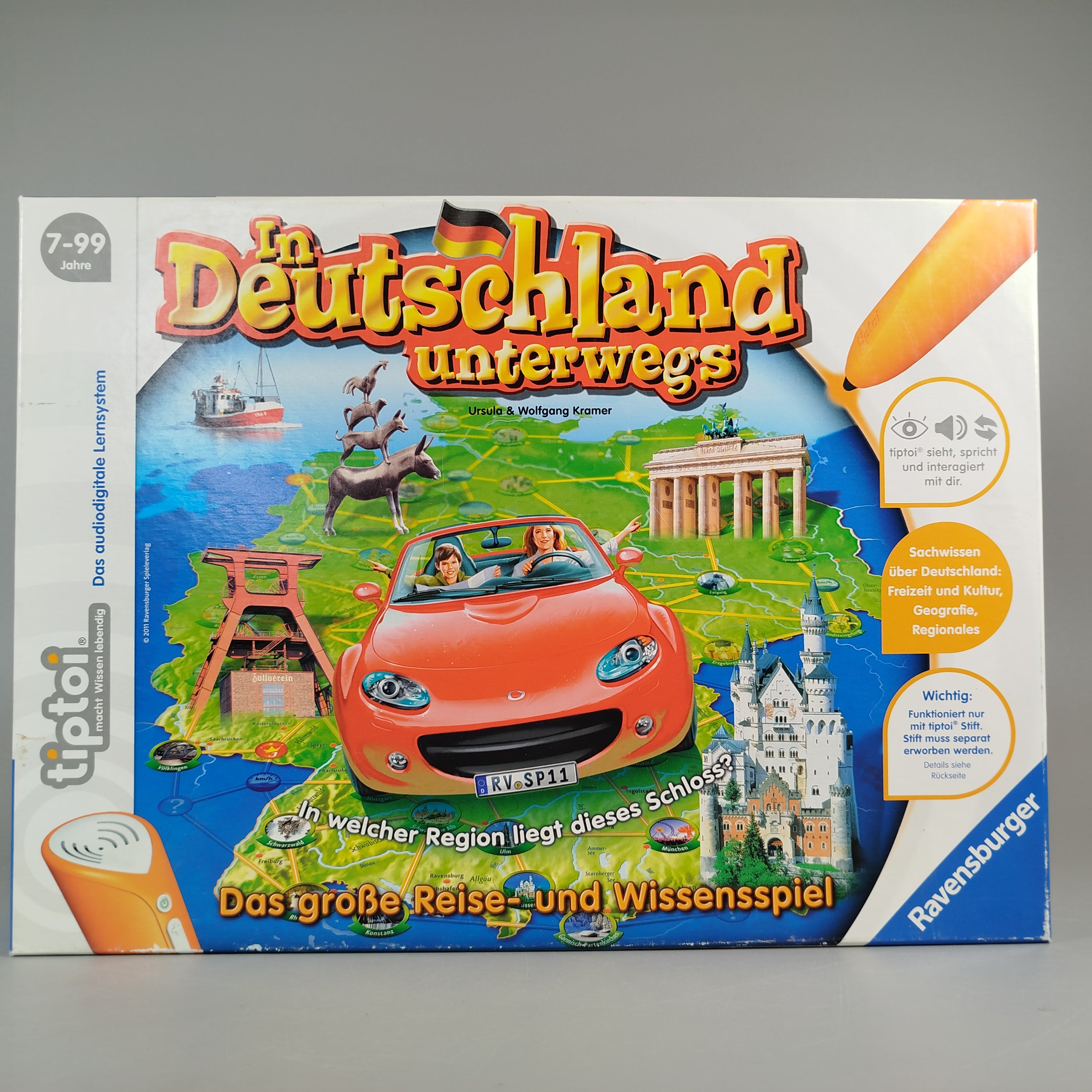 Ravensburger Brettspiel – In Deutschland unterwegs, OVP