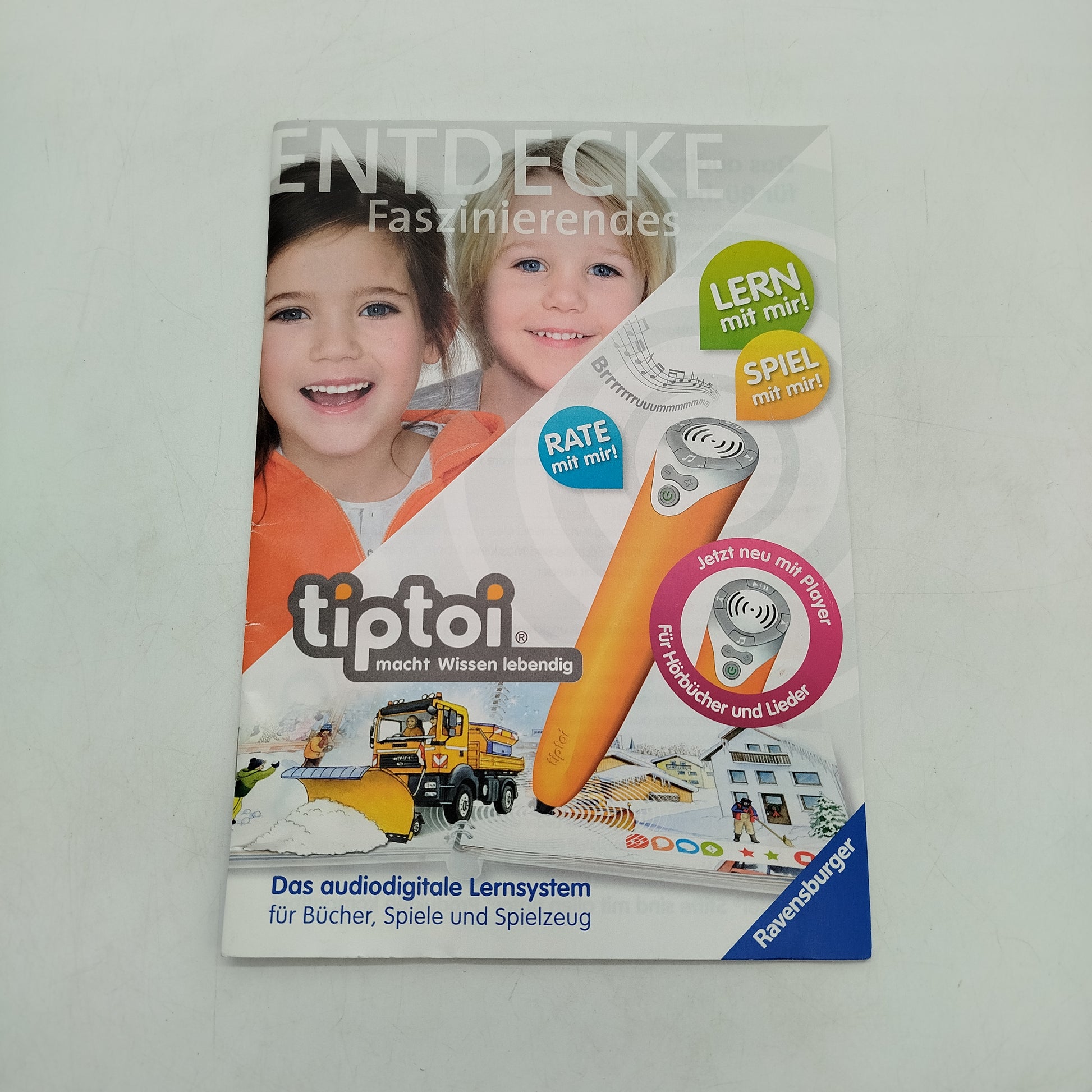 Ravensburger tiptoi Lernstift 🎧, gebraucht, ab 6 7 8 Jahre | ✅ geprüft 