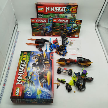 LEGO Bundle Ninjago Set von 2 70622 70733 Bike&Auto, gebraucht, ab 6 Jahre 