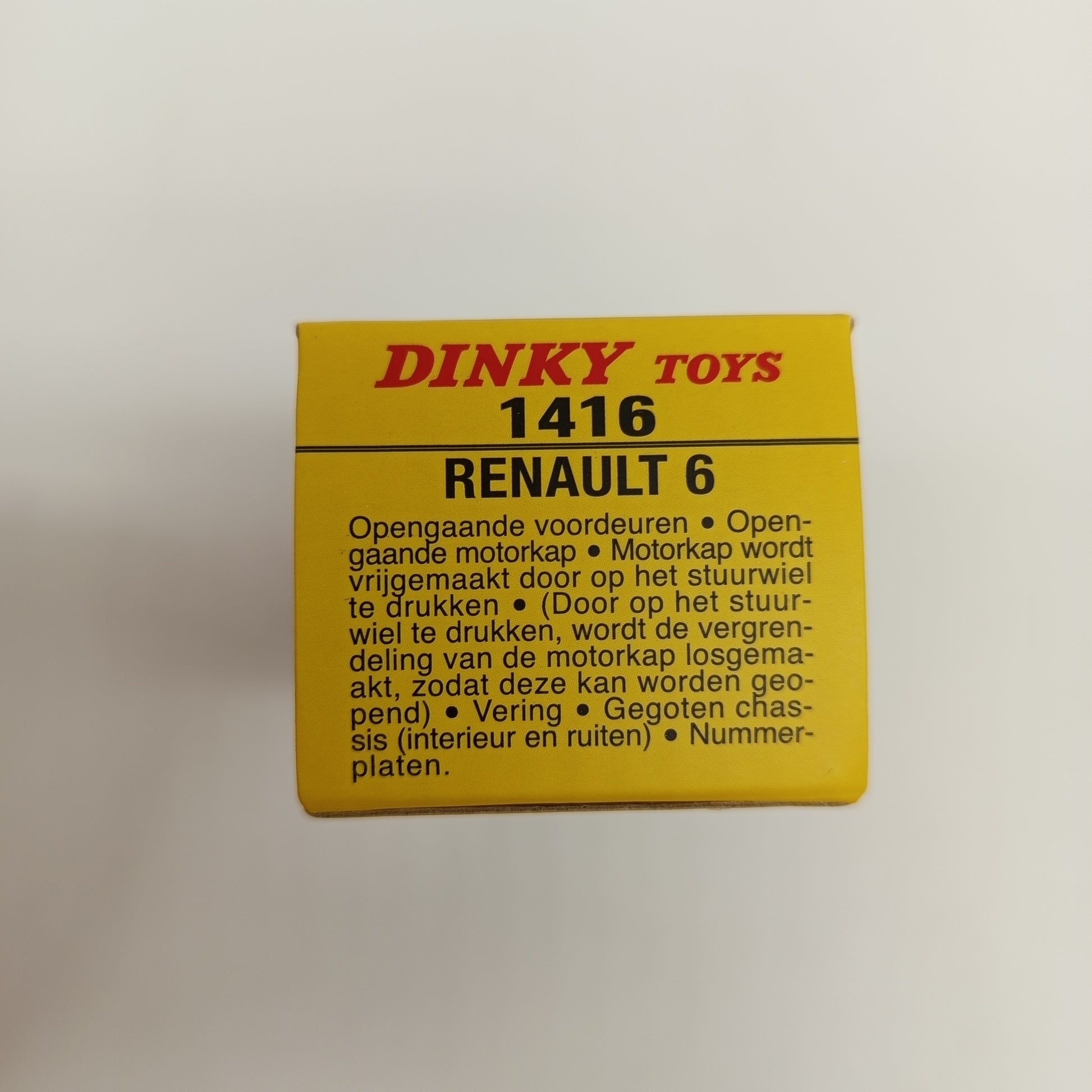 Dinky Toys Renault 6 Modellauto 1416, OVP, neu
