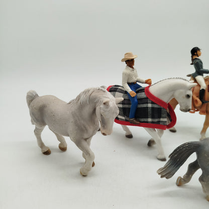 Schleich Bundle Set von 6 Pferde & Reiter