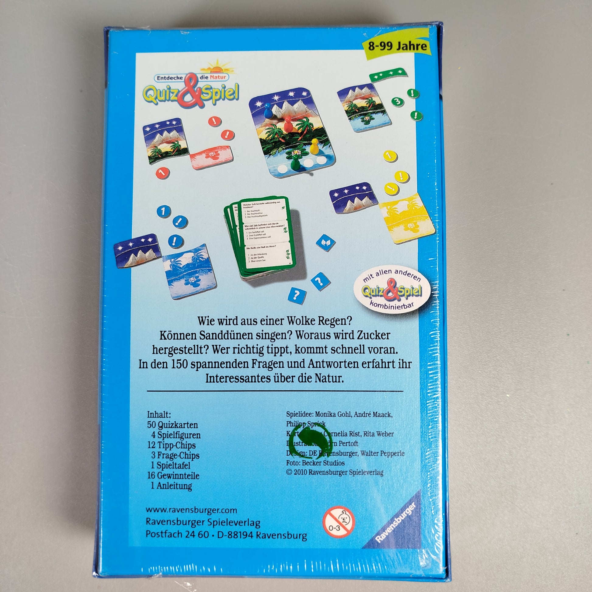 Ravensburger Brettspiel-Set: Entdecke Tiere & Natur, neu, OVP