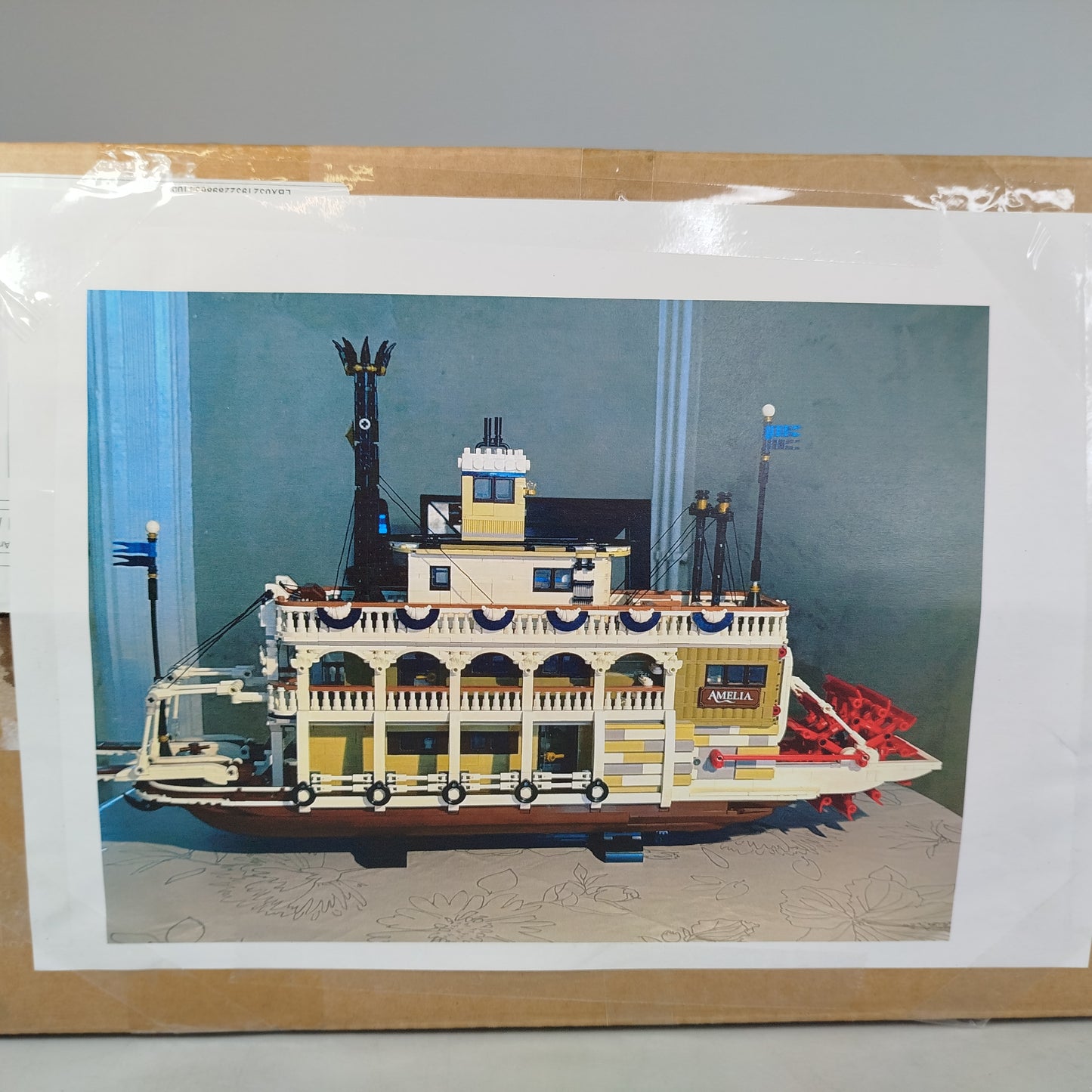 AMELIA 23001 Raddampfer Bauset Modellbausatz