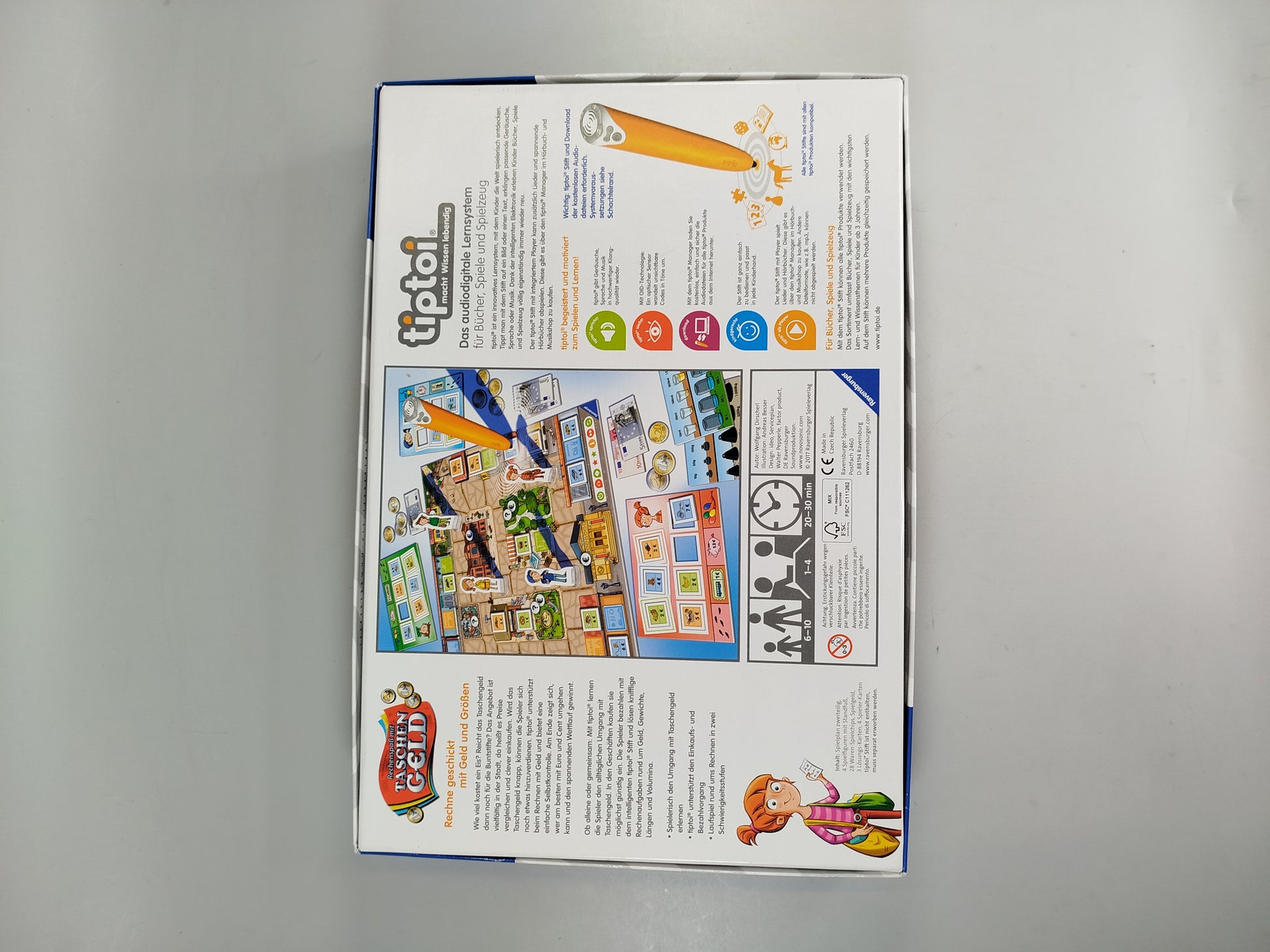Ravensburger Brettspiel – Rechenspaß mit Taschengeld (Tiptoi)
