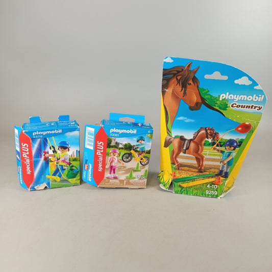 Playmobil Bundle Special Plus & Country Figuren & Tiere Set von 3