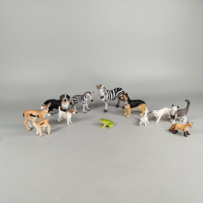 Schleich Tierfiguren Set von 12 – in sehr gutem Zustand