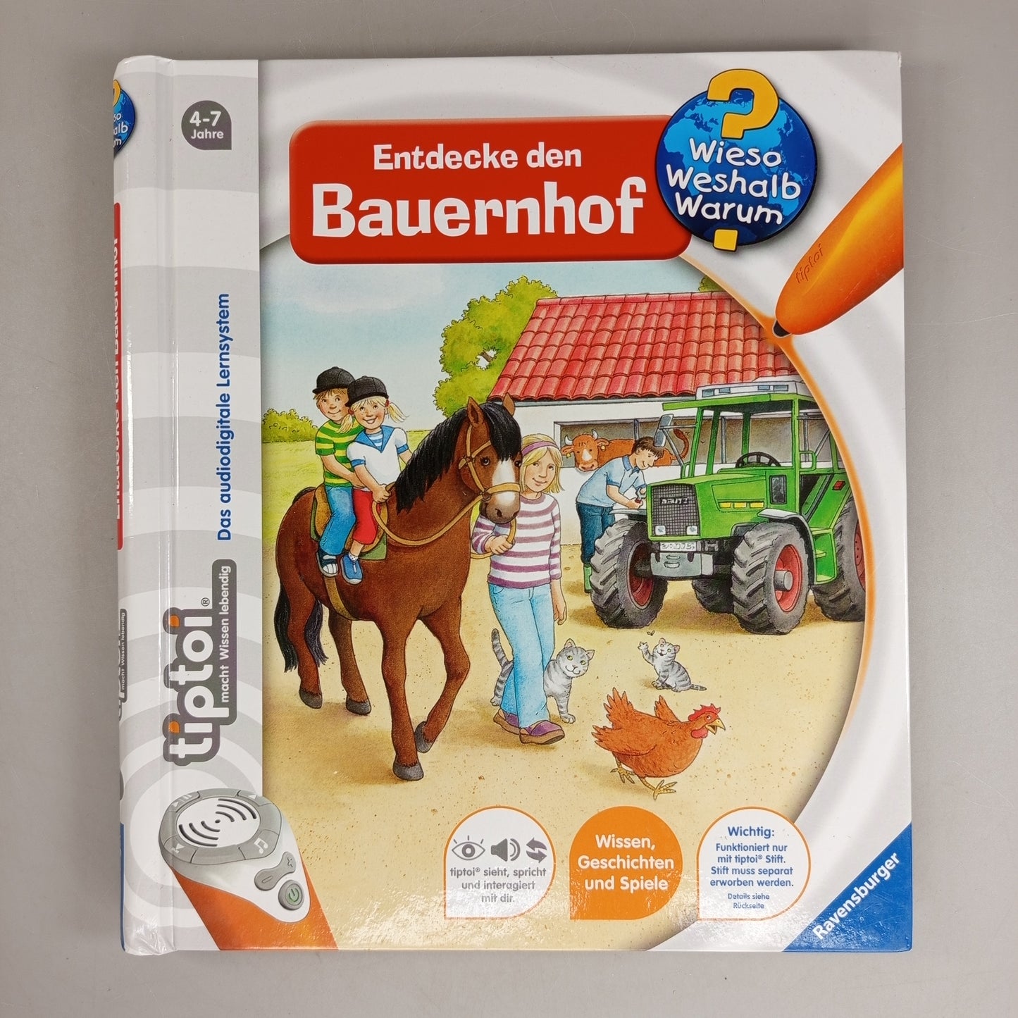 Ravensburger tiptoi Lernbuch-Set – 3x Kinderbücher Wieso? Weshalb? Warum?