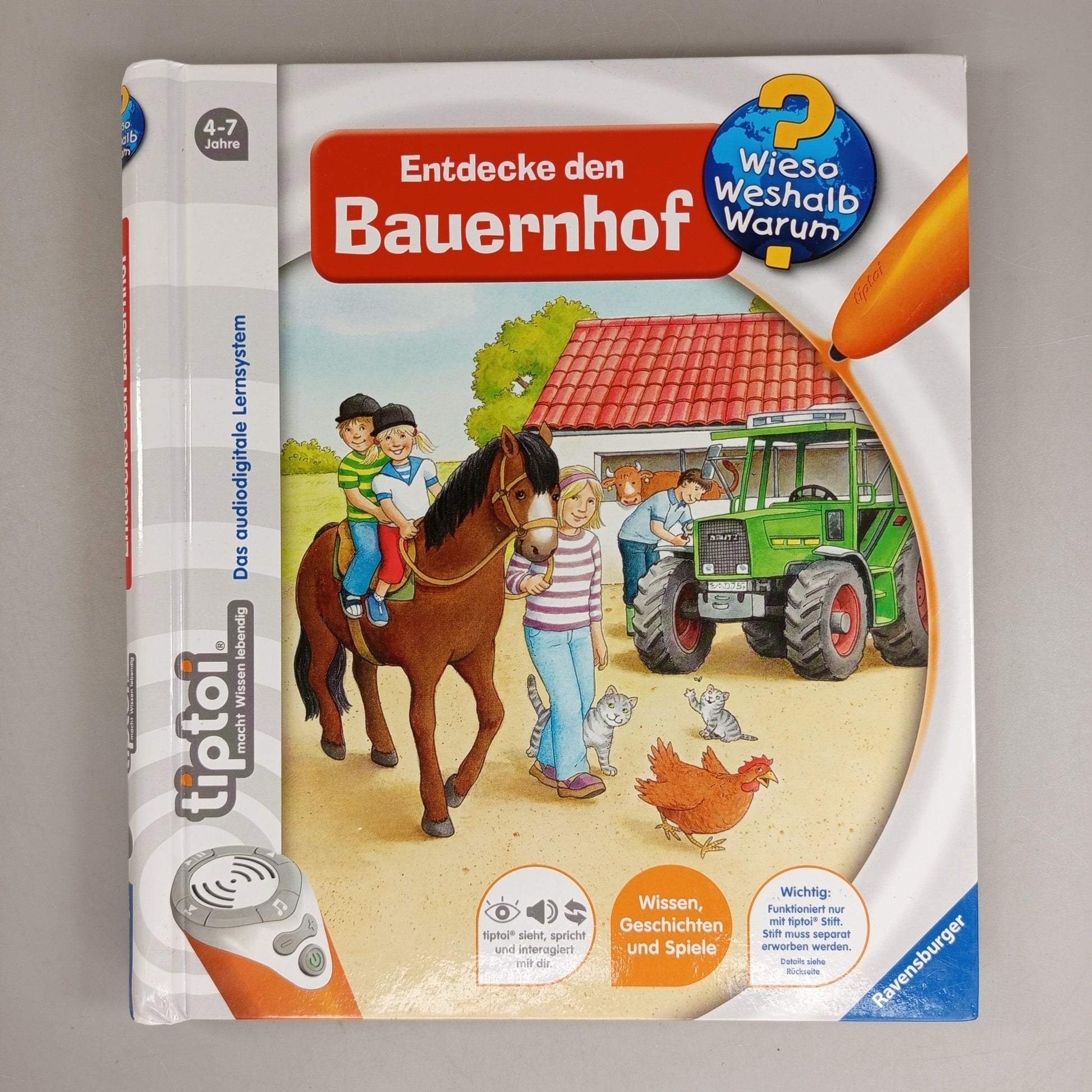 Ravensburger tiptoi Lernbuch-Set – 3x Kinderbücher Wieso? Weshalb? Warum?