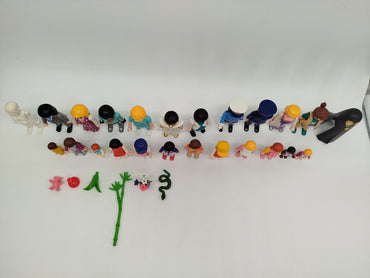 Playmobil Figuren - Set aus 24 