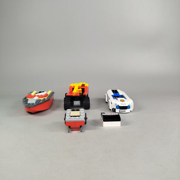 Konvolut LEGO City Polizei & Fahrzeuge ca. 1 kg – gebraucht & gewaschen, ab 6 Jahre 