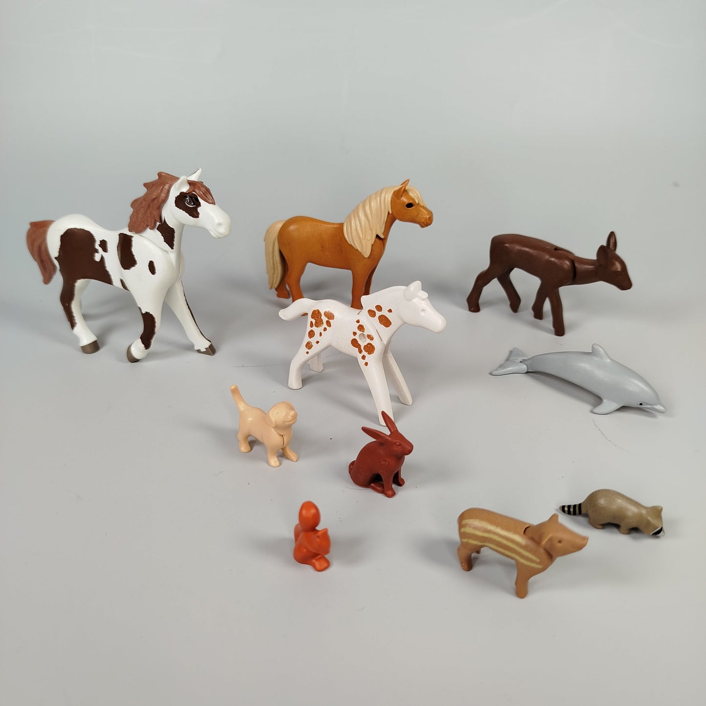 Playmobil Tierfiguren-Set - Bauernhof- & Naturtiere - 10 Stück