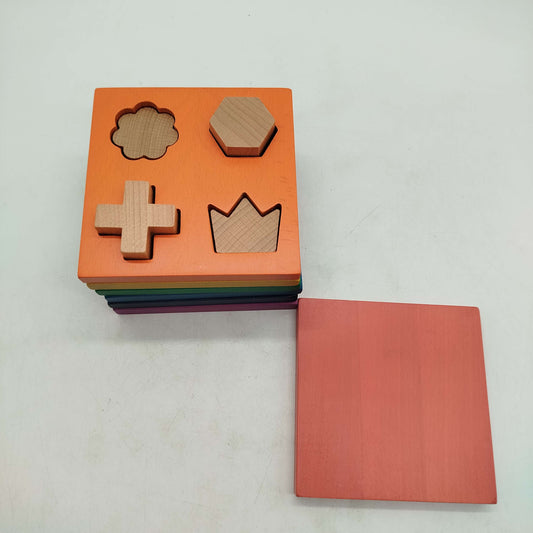 Montessori Steckspiel Formenbrett Holz Lernspiel