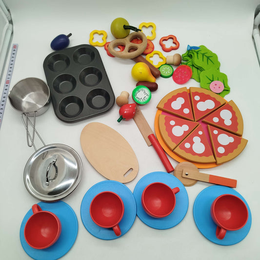 Bundle Küche Zubehör Pizza & Teeservice Set