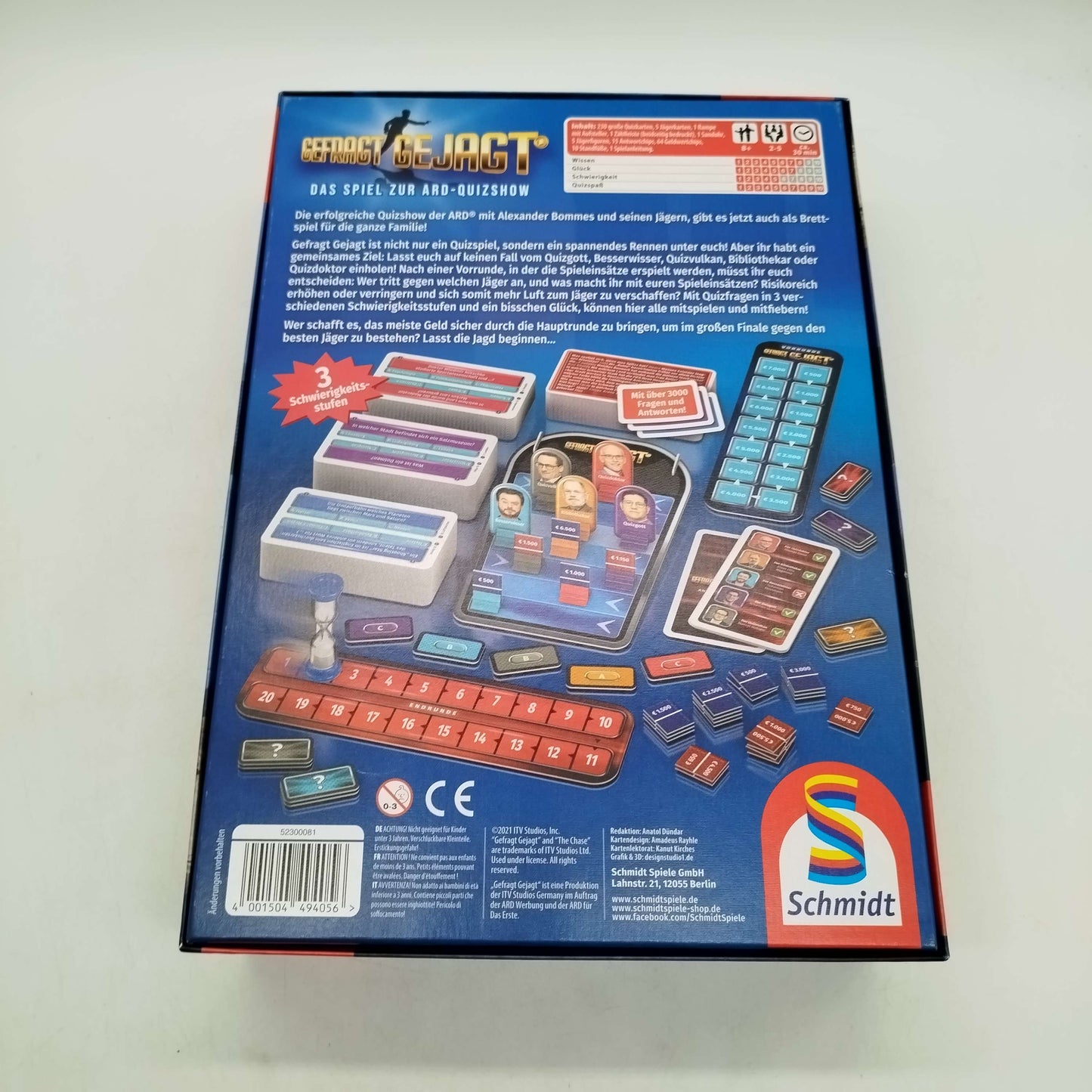 Schmidt Spiele Gefragt Gejagt 49405 Quizspiel