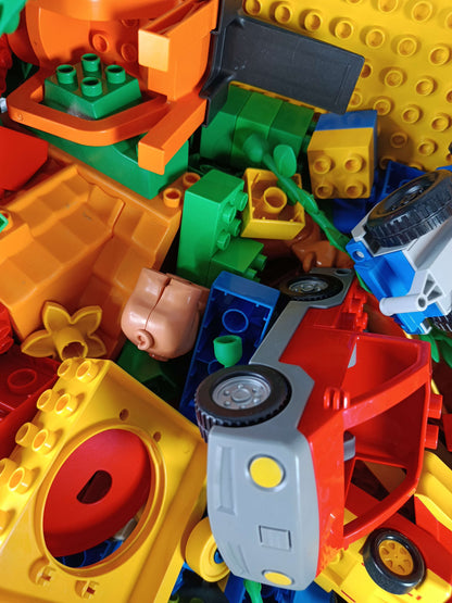 Konvolut LEGO DUPLO ca. 3 kg Bausteine & Zubehör, ab 2 3 4 Jahre
