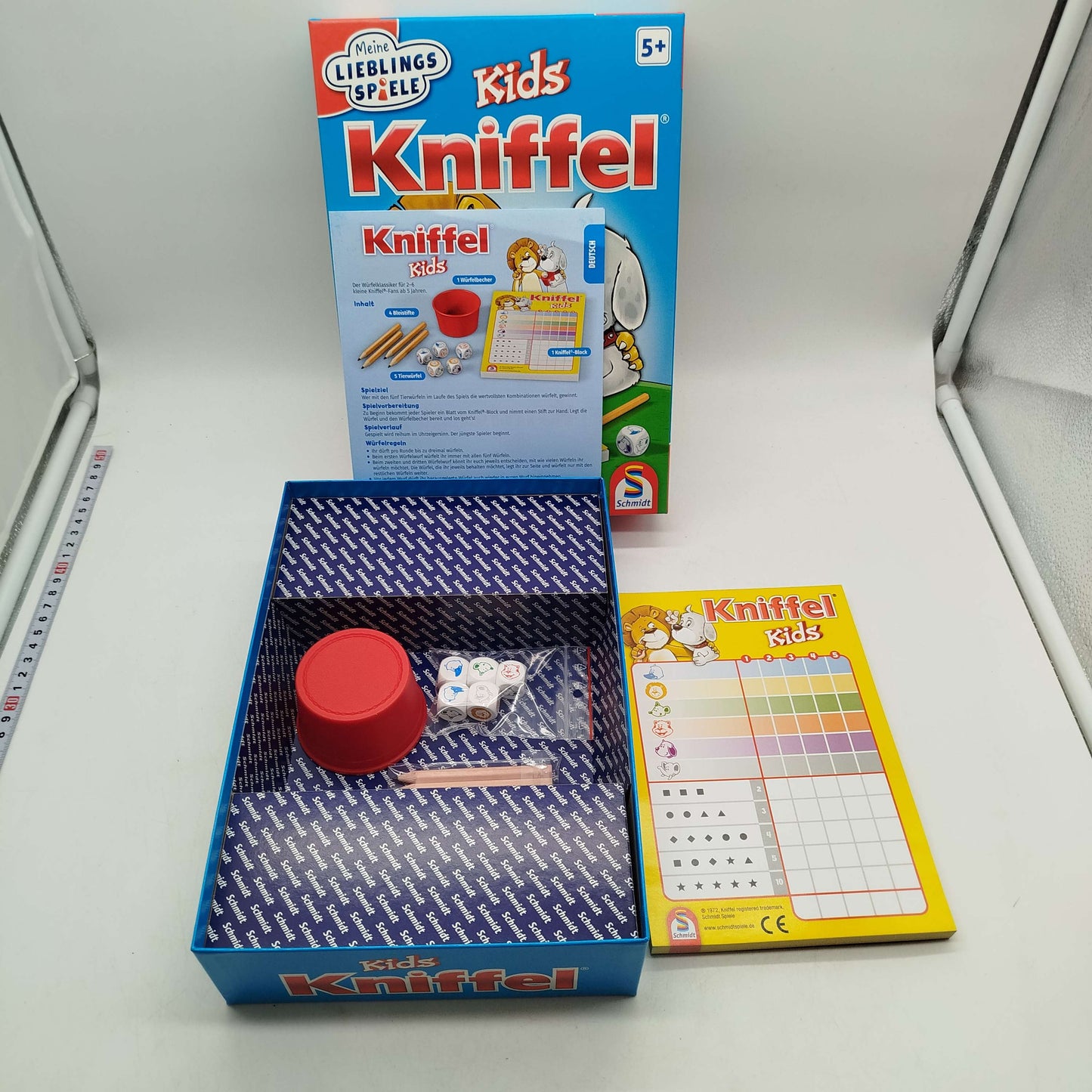 Schmidt Spiele Kniffel Kids Brettspiel, neuwertig, ab 6 7 8 Jahre | ✅ geprüft 