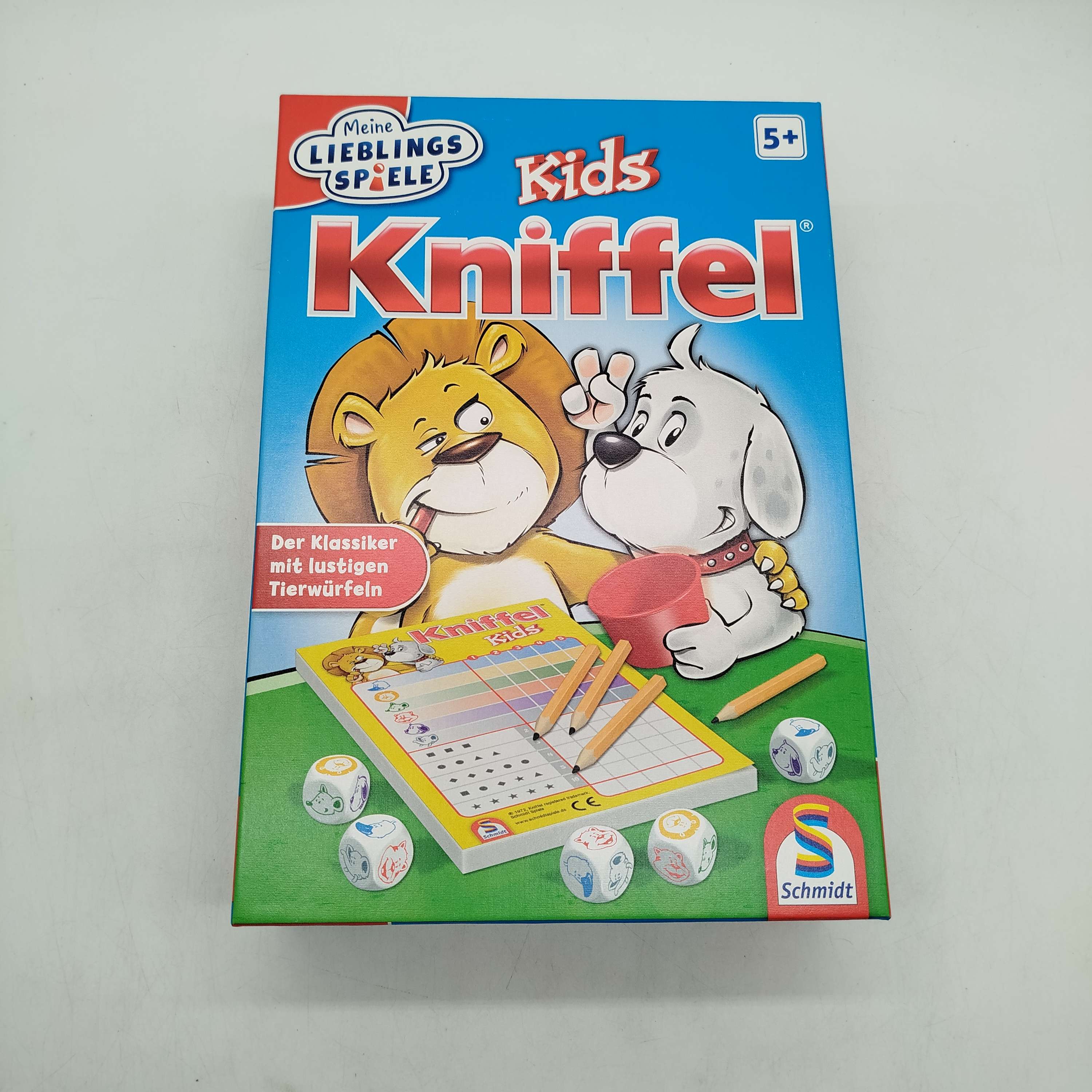Schmidt Spiele Kniffel Kids Brettspiel, neuwertig, ab 6 7 8 Jahre | ✅ geprüft 