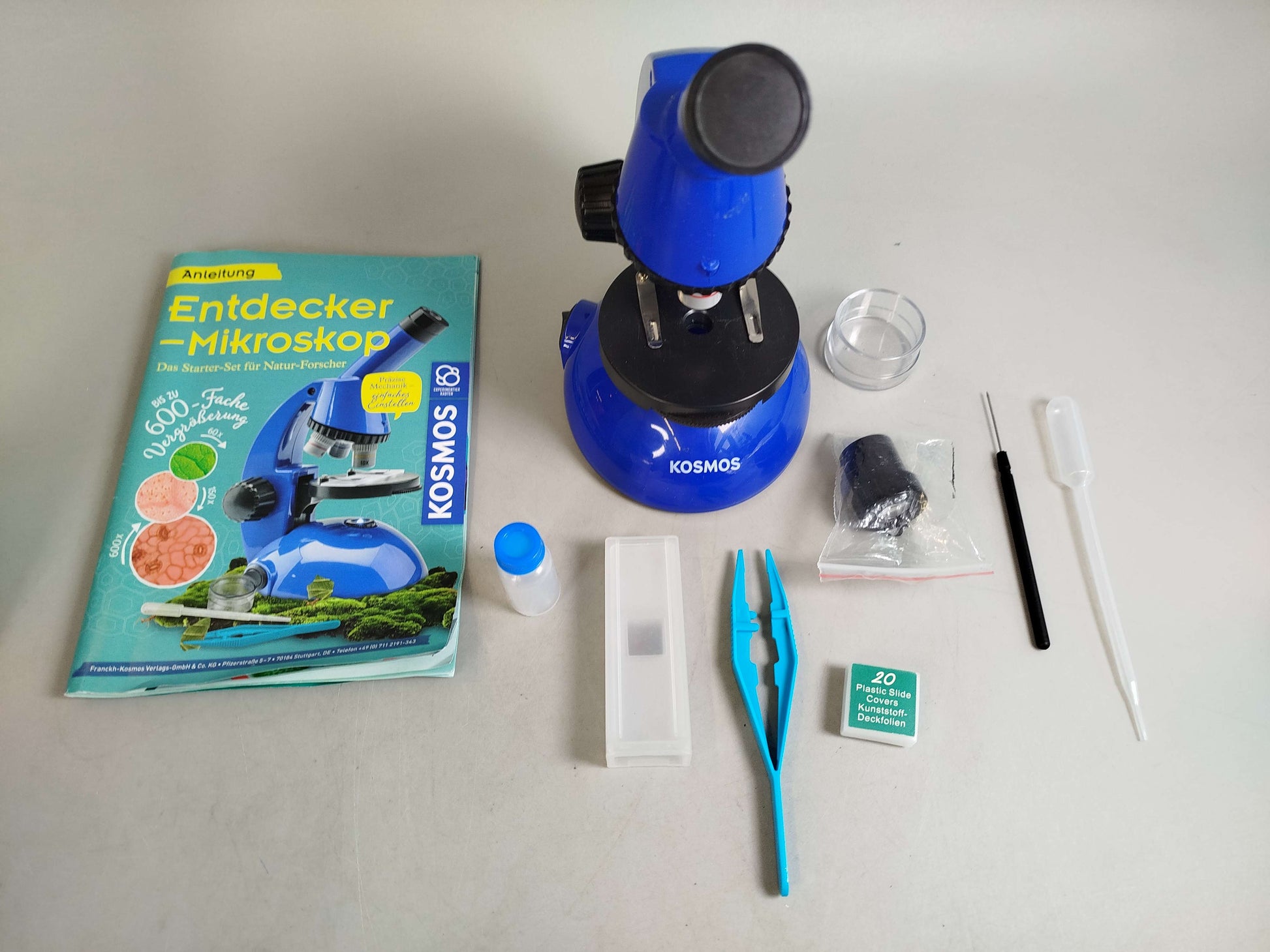 KOSMOS Entdecker 636051 Mikroskop, gebraucht, ab 6 7 8 Jahre | ✅ geprüft 