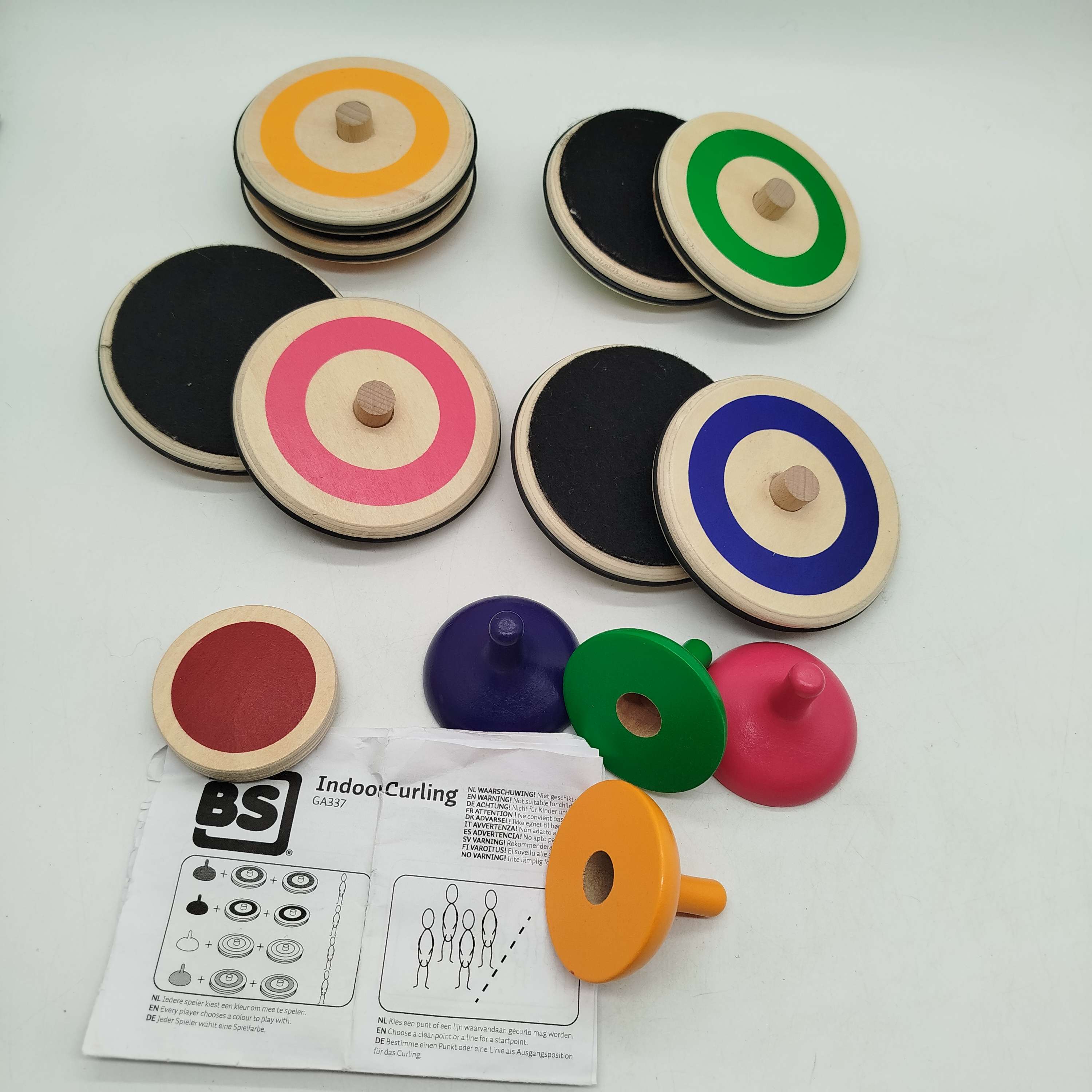 BS Toys GA337 Indoor Curling Sportspiel, gebraucht, ab 6 7 8 Jahre | ✅ geprüft 