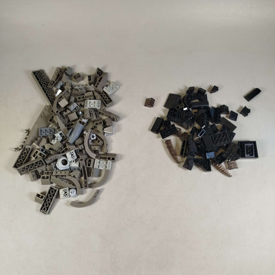 LEGO Bundle Bausteine Grau & Schwarz, neuwertig