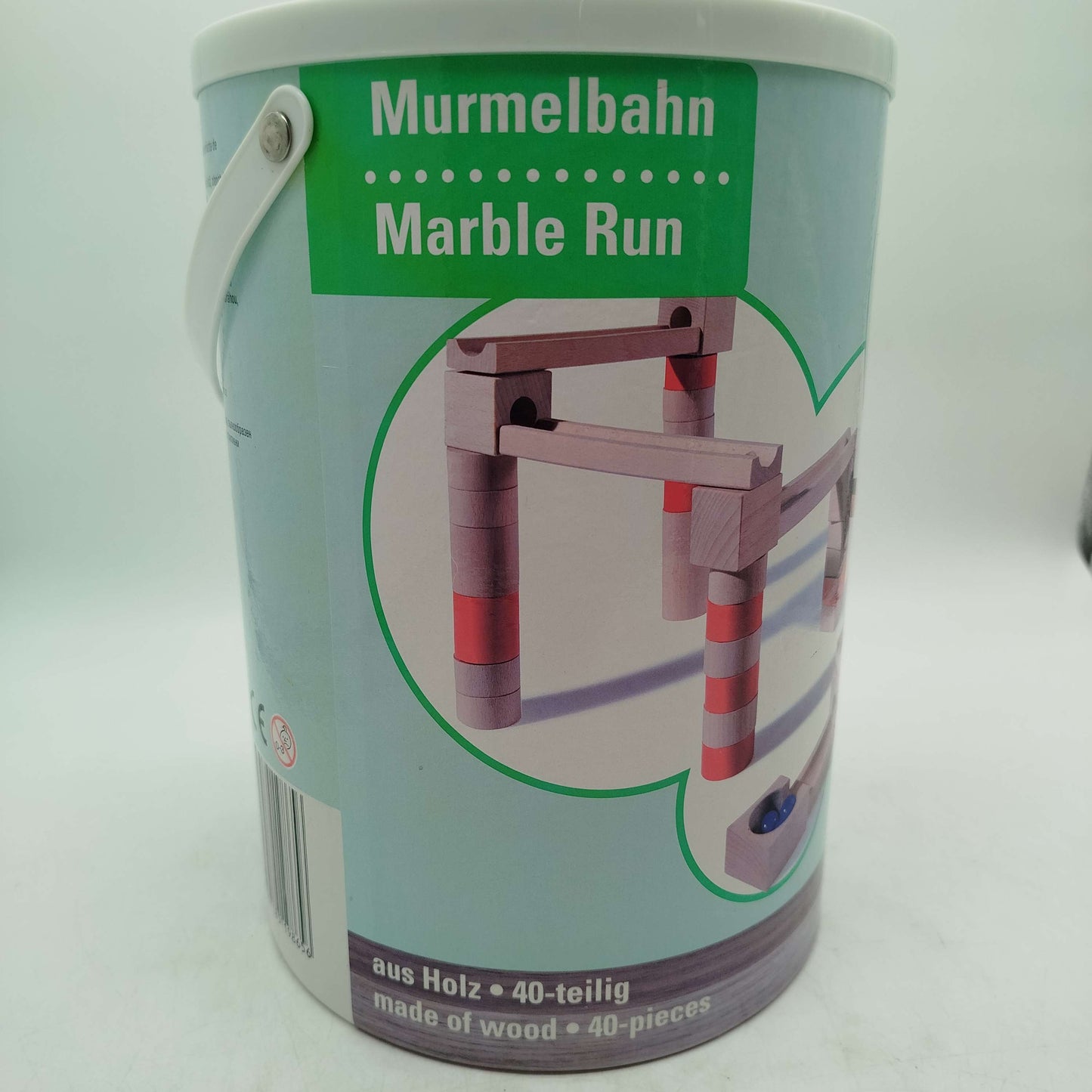 Murmelbahn Marble Run 40-teilig Holzbauklötze Set