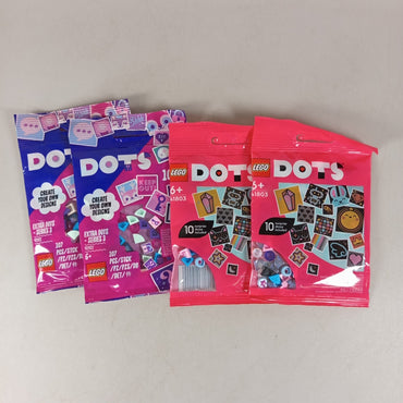 LEGO Bundle DOTS 3 6 Armbänder&Steine, gebraucht, ab 6 7 8 Jahre | ✅ geprüft 