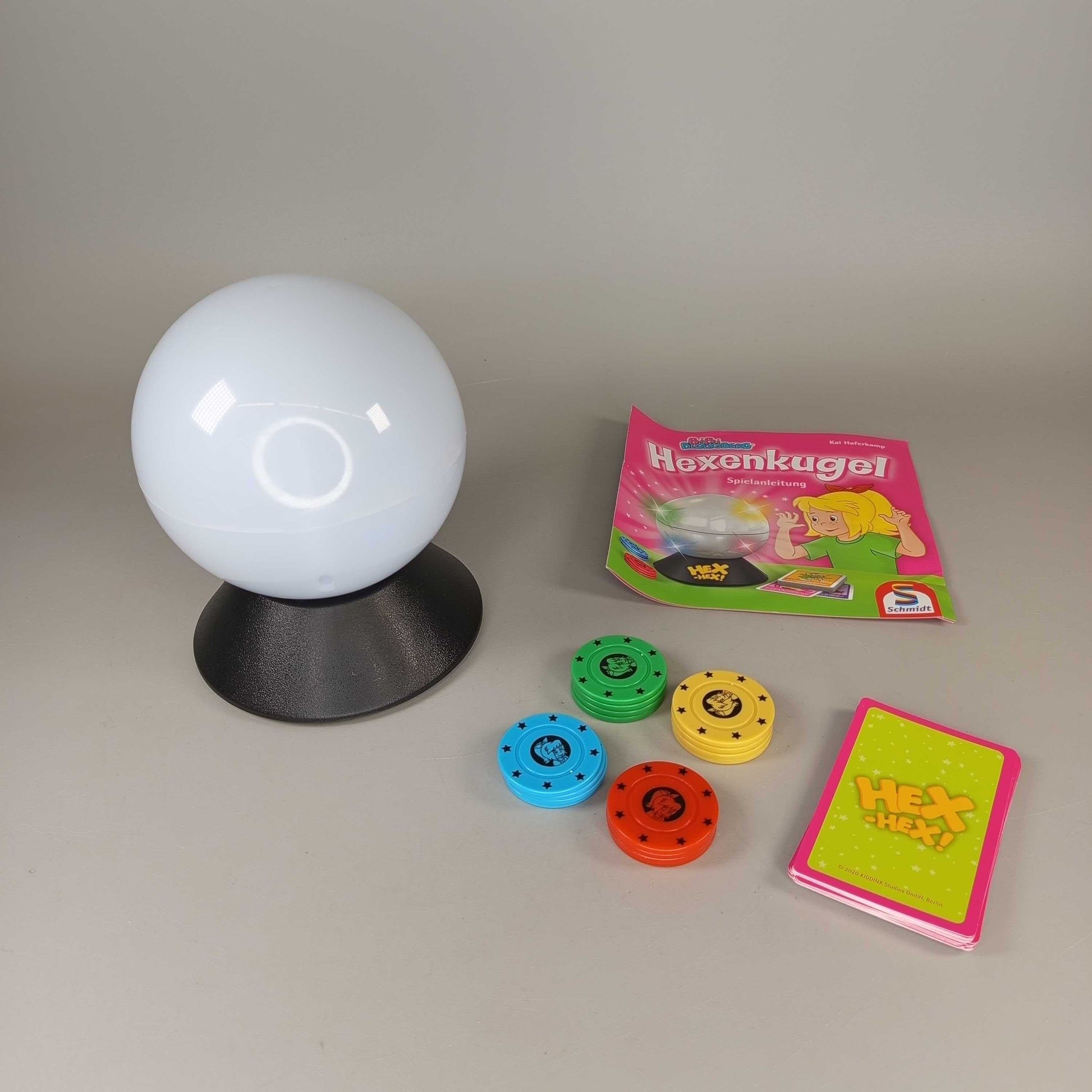 Schmidt Spiele Bibi Blocksberg Brettspiel Hexenkugel, OVP, wie neu