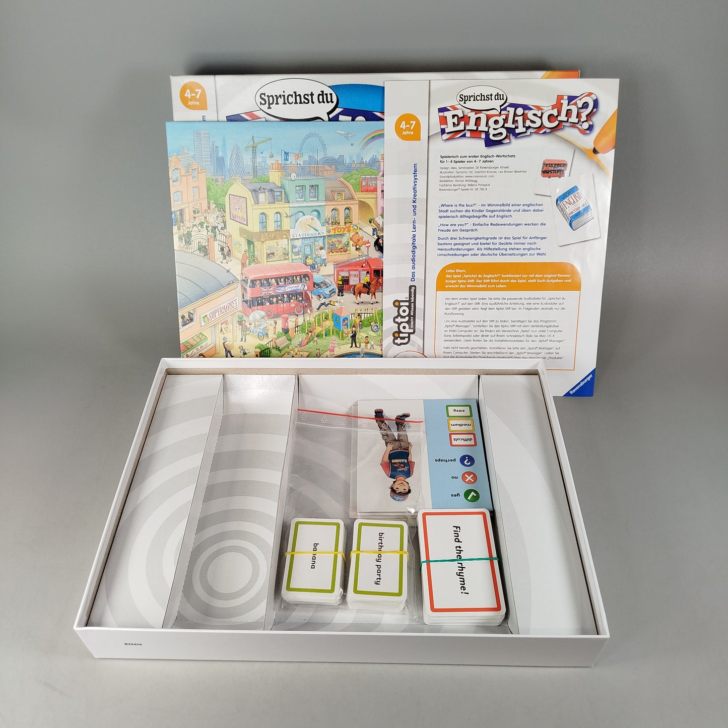 Ravensburger tiptoi Sprichst Englisch? Lernspiel 00786