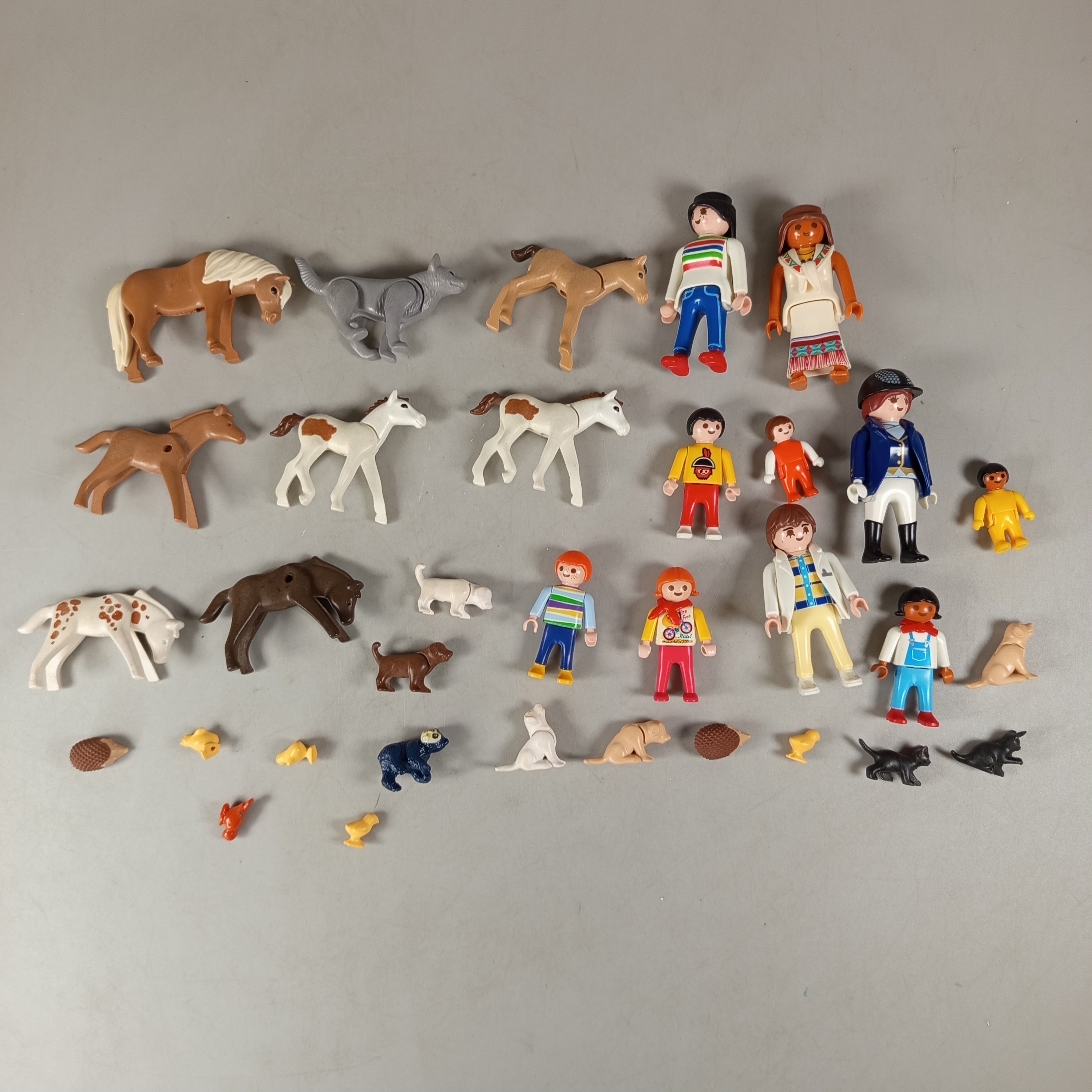 Playmobil Bundle 31er Figuren & Tiere, gebraucht ab 3 4 5 Jahre | ✅ geprüft 