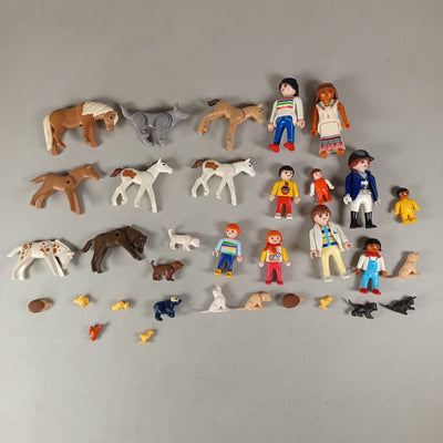 Playmobil Bundle 31er Figuren & Tiere, gebraucht ab 3 4 5 Jahre | ✅ geprüft 