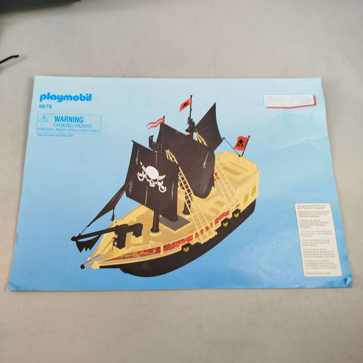 Playmobil Piraten 6678 Piratenschiff Spielset