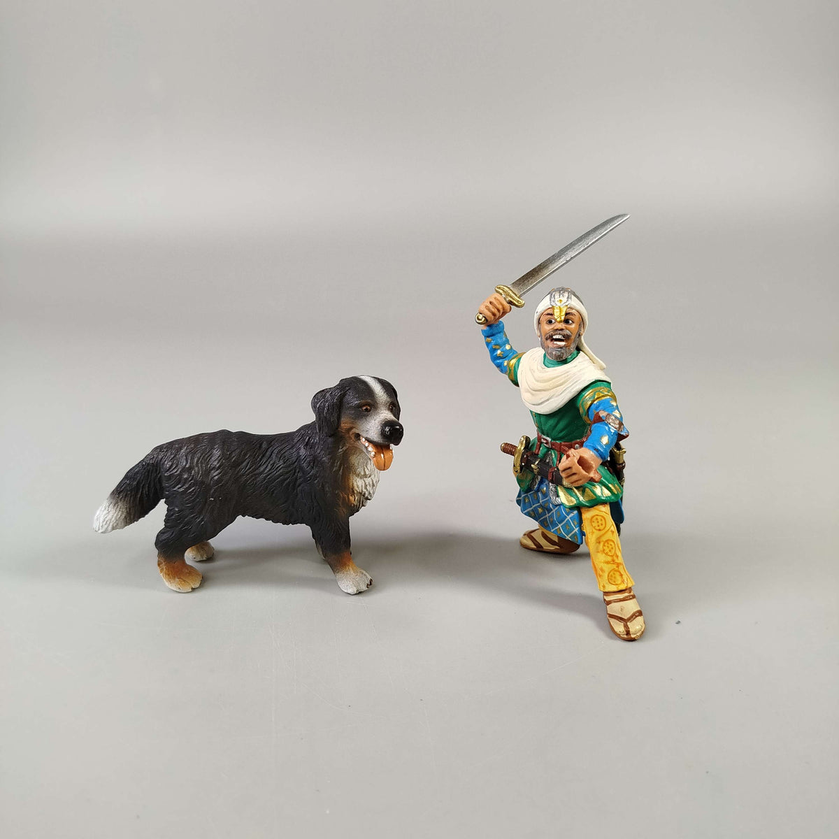 Schleich Bundle Ritter Merlin 70205 Prinz 70050 4 Teile Figuren & Hund