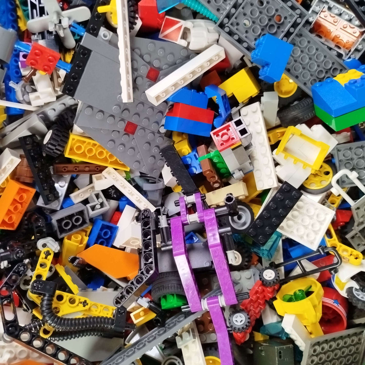 Konvolut LEGO Technic ca. 2,5 kg Steine, ab 6 Jahre