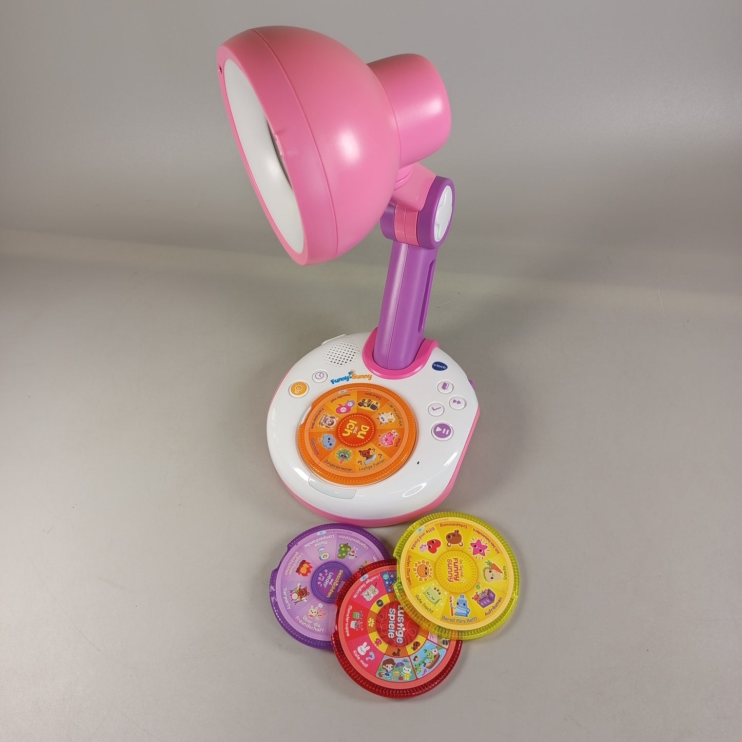 VTech Funny Sunny Lernspielzeug Lampe mit Zubehör