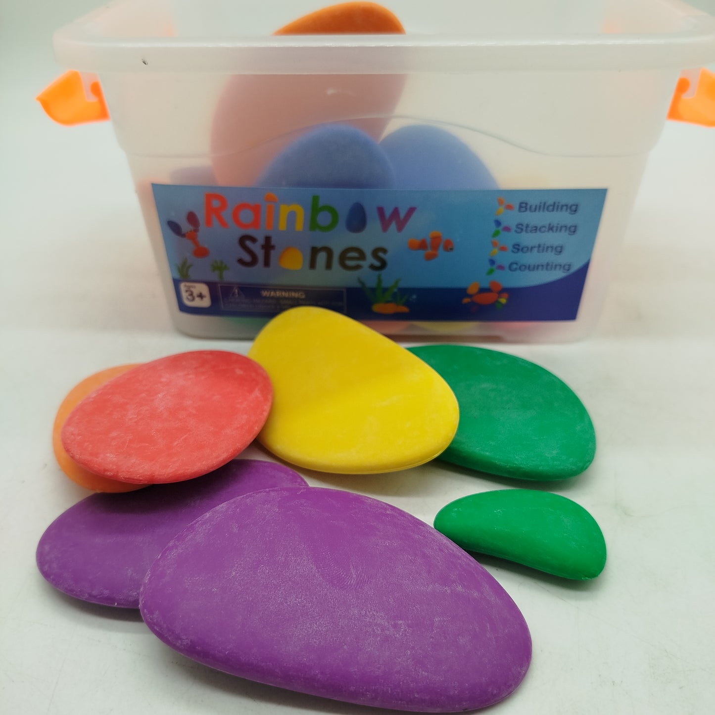 BOUKE Rainbow Stones Stapelspiel, gebraucht, ab 3 4 5 Jahre | ✅ geprüft 