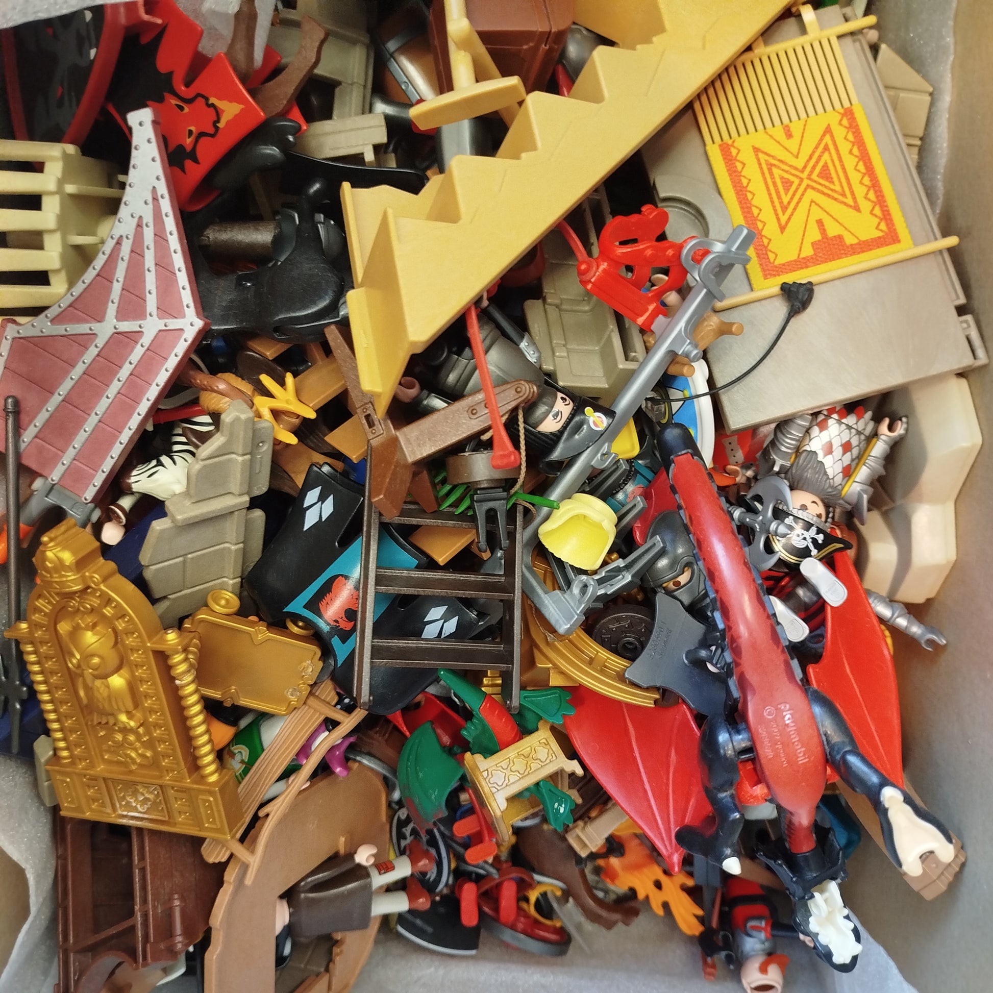 Playmobil Konvolut 8,5 kg – Ritter, Ägypten & Abenteuer Sets