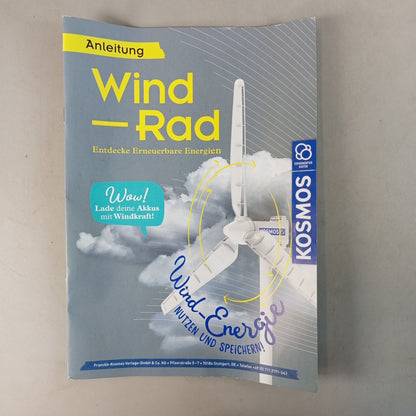 Kosmos Windrad 621353 Experiment-Set,gebraucht,ab 10 11 12 Jahre | ✅ geprüft 