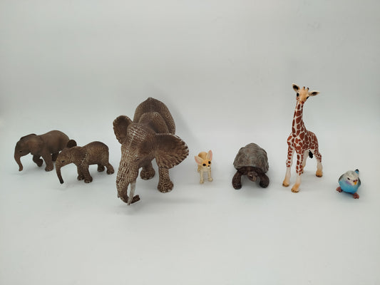 Schleich Tierfiguren - Set von 7