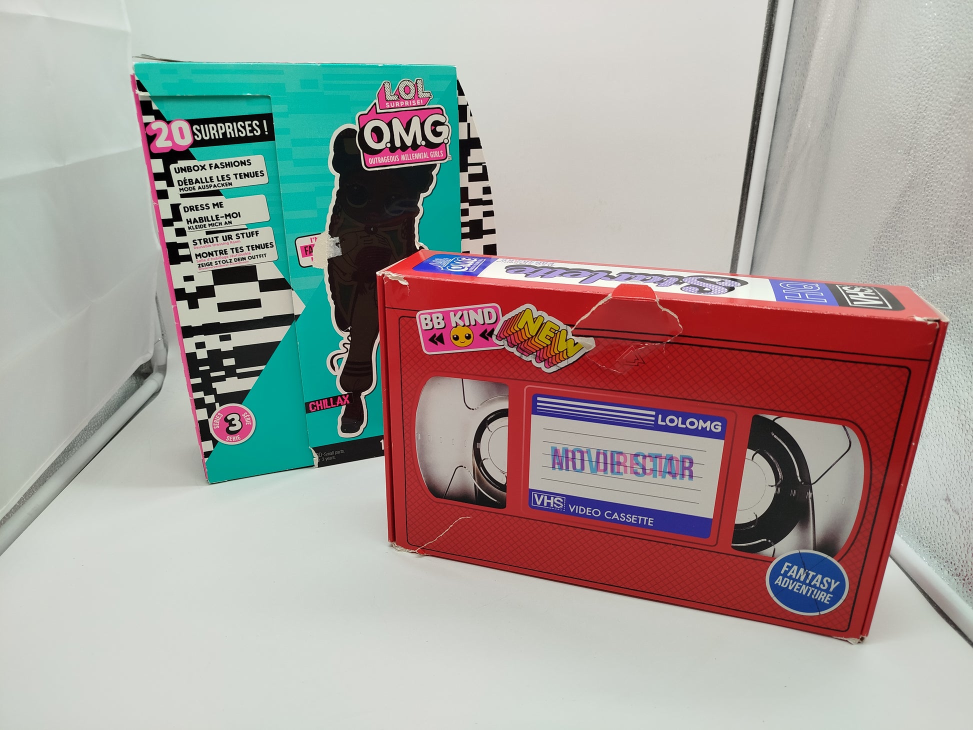 2 L.O.L. Surprise! Modepuppen mit Accessoires