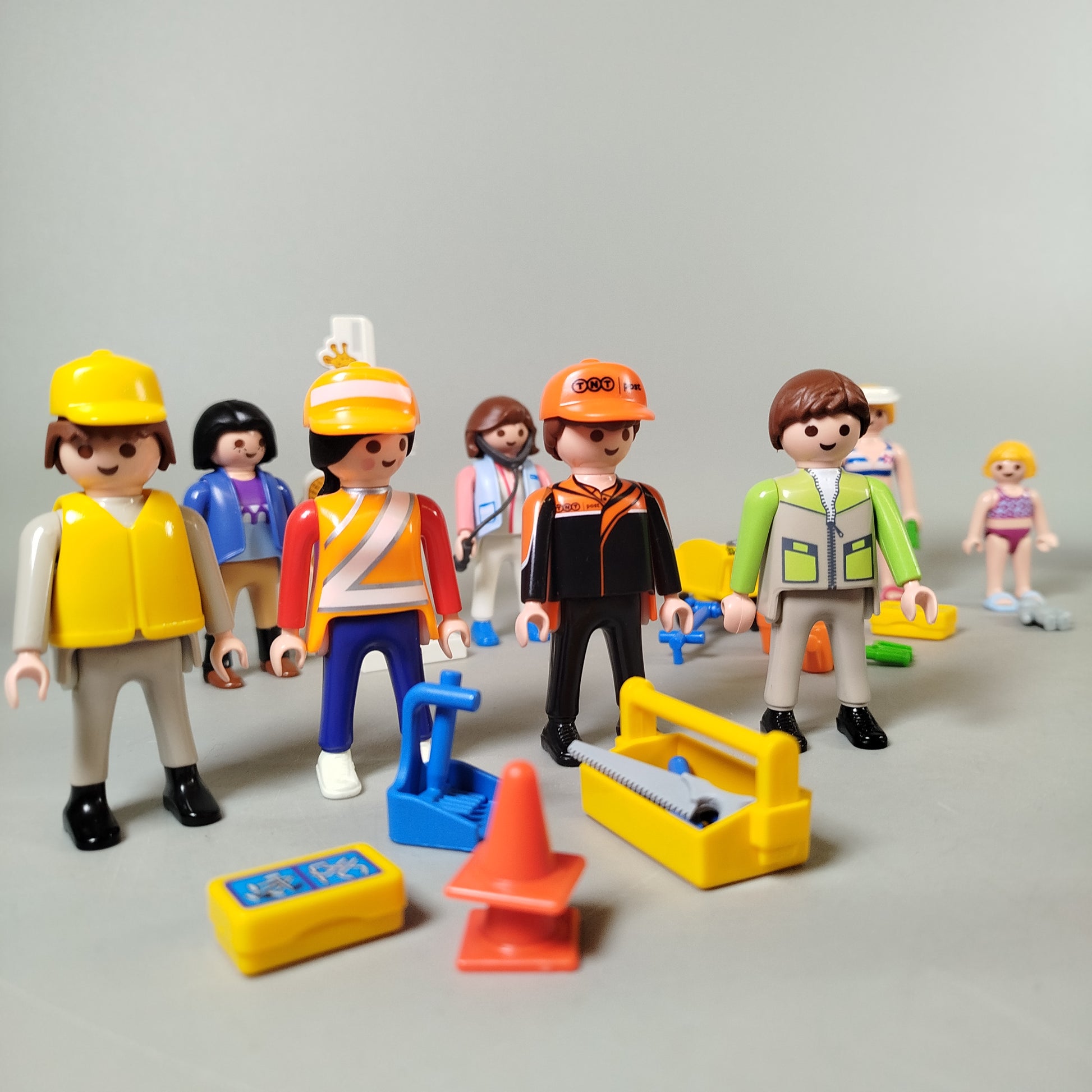 Playmobil Figuren-Set – Berufe & Alltag mit Zubehör, OVP fehlt