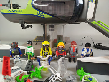 Bundle Playmobil x6 Raumstation Set, gebraucht, ab 6 Jahre 