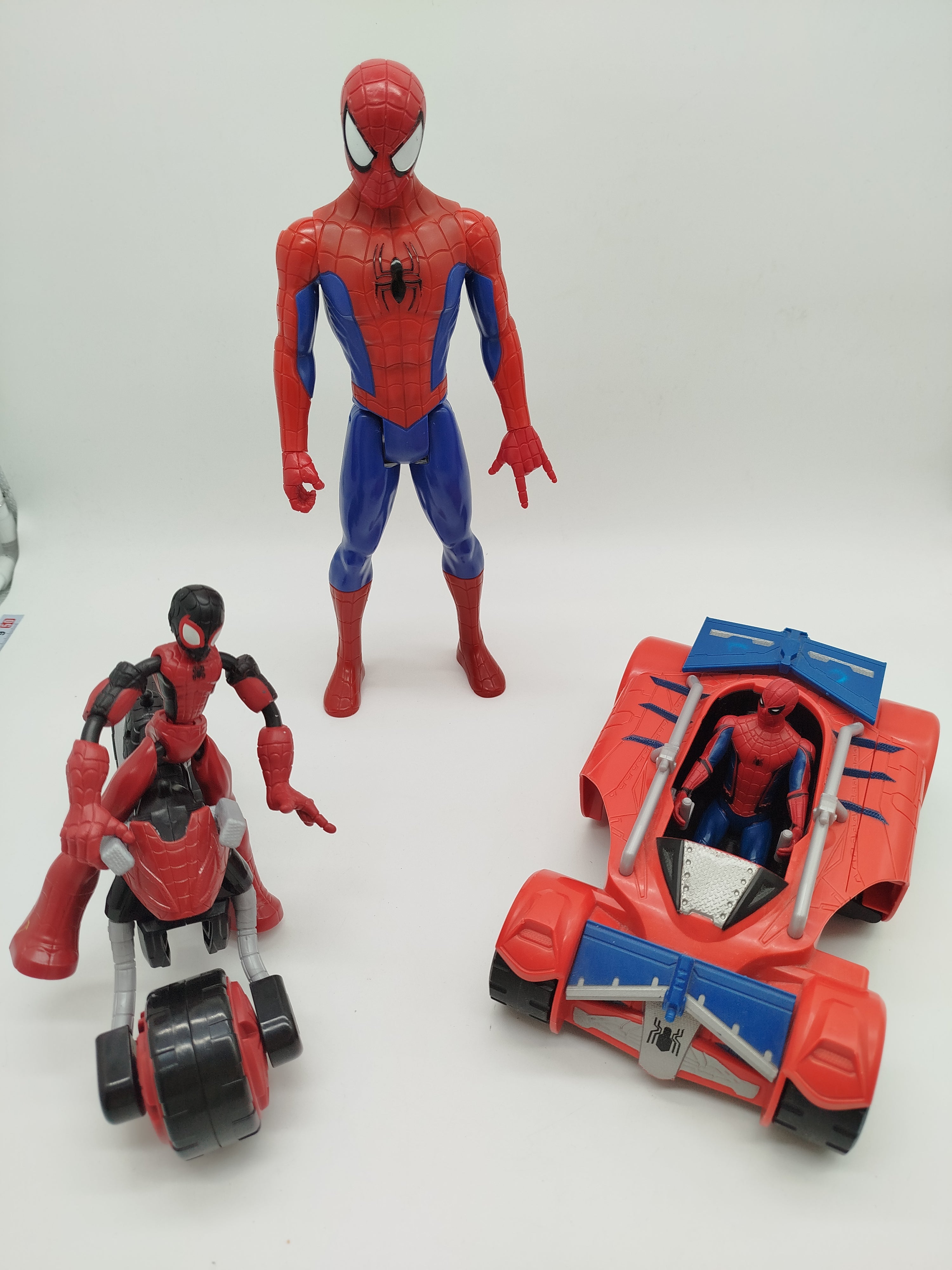 Marvel Spider-Man Actionfiguren & Fahrzeuge Set von 3