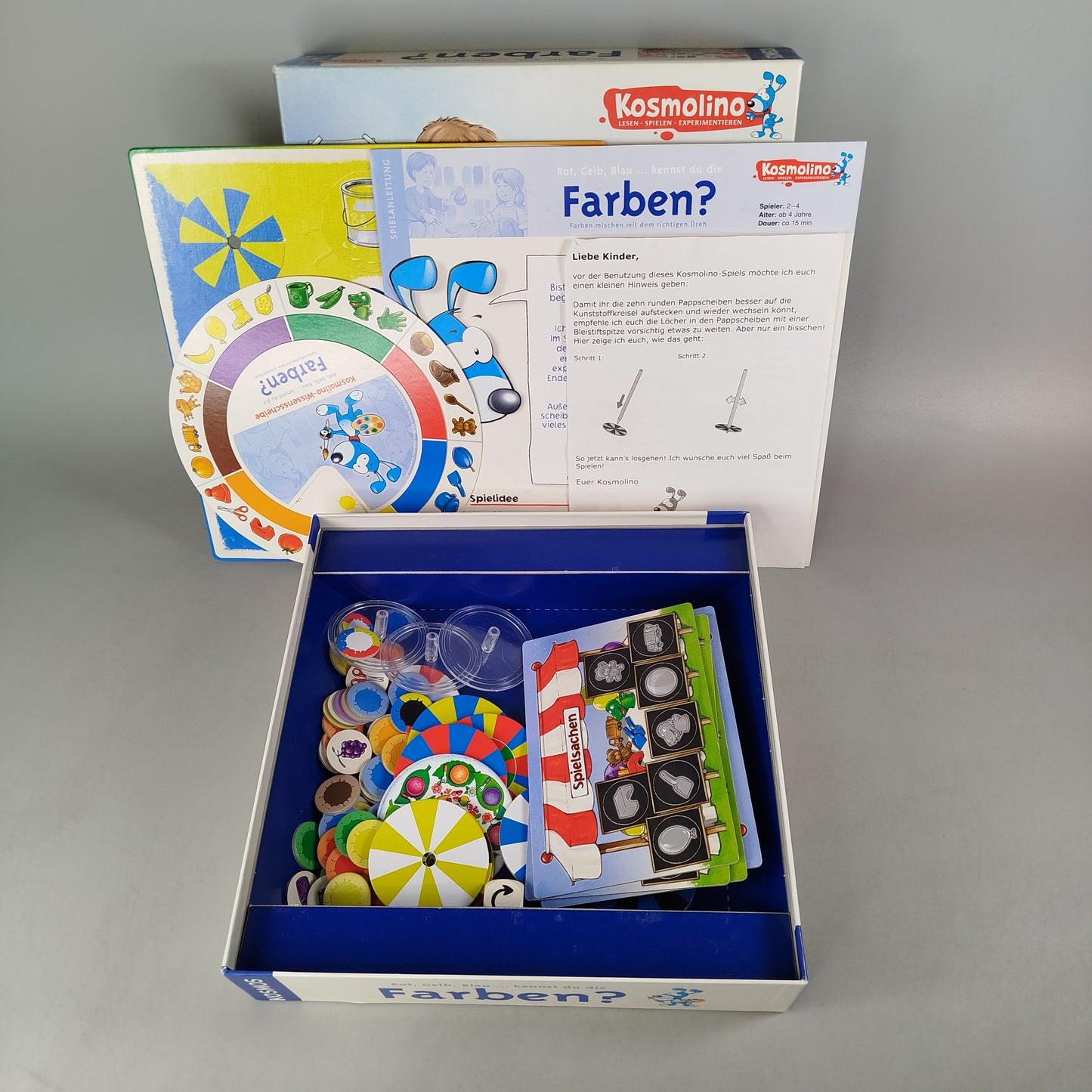 KOSMOS Rot Gelb Blau 696078 Brettspiel Kosmolino