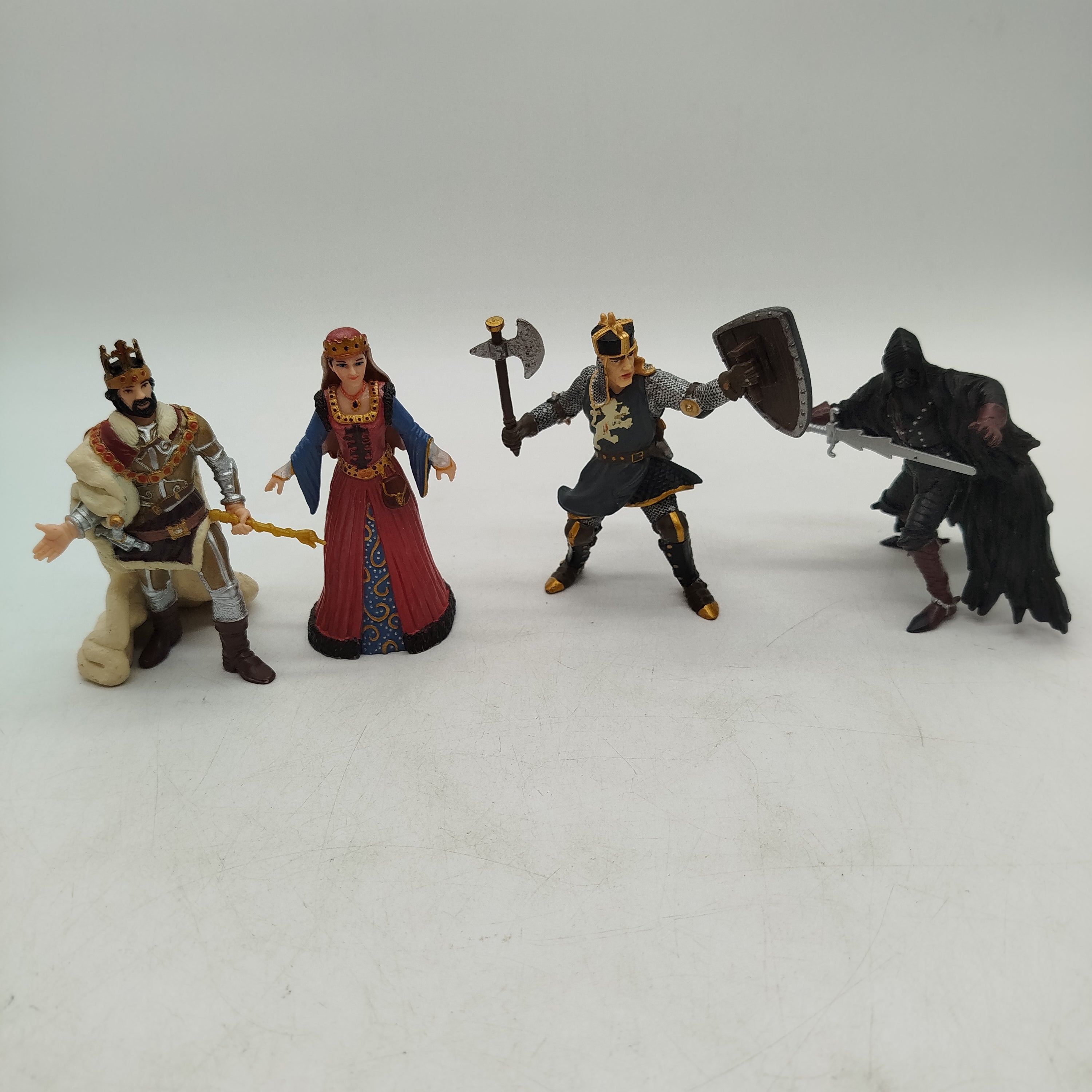 Papo Bundle Mittelalter Set von4KönigKönigin&Ritter ab 6 7 8 Jahre | ✅ geprüft 